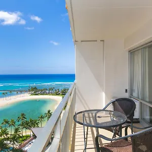 公寓 Ilikai Tower 1536 Lagoon View 1br